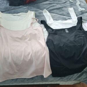 Women's Sleeveless Tops - Black, White, and Pink $15 takes All Or $4 Each